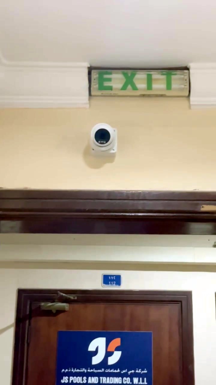 J&S Pools entrance camera