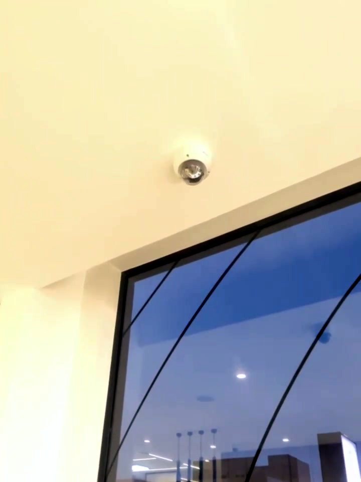 Reception area camera